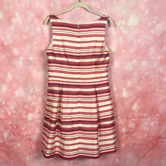 Ann Taylor Striped Pocket Sheath Dress - Picture 2 of 8
